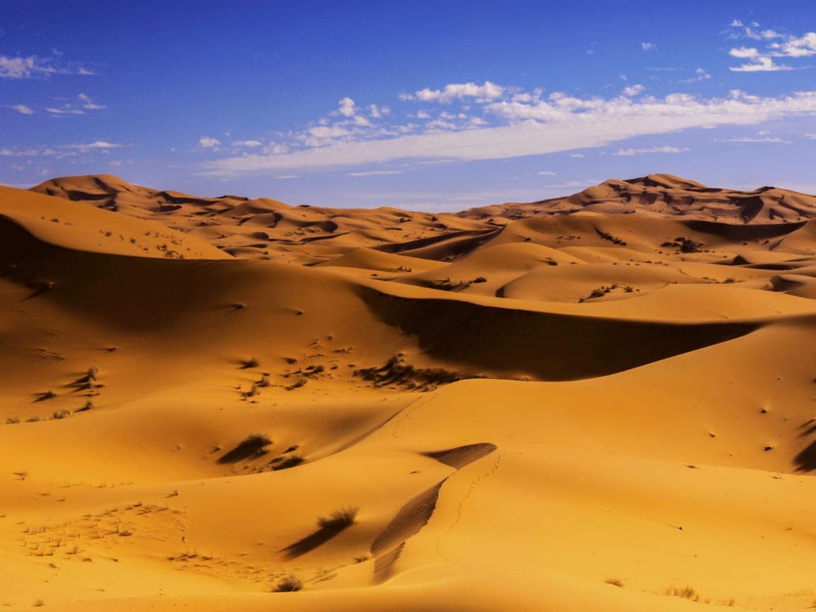 What a night in a Sahara desert camp is actually like