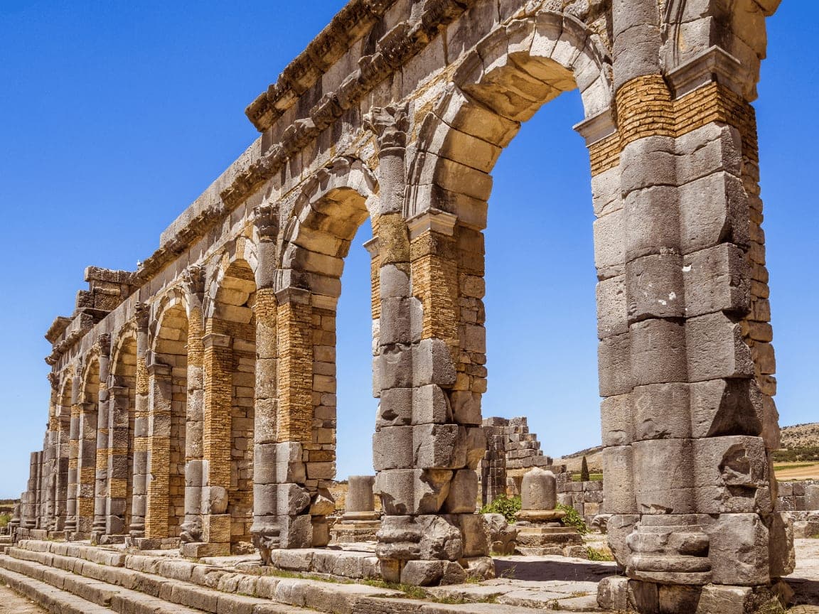 Volubilis: Morocco's best-preserved Roman ruins